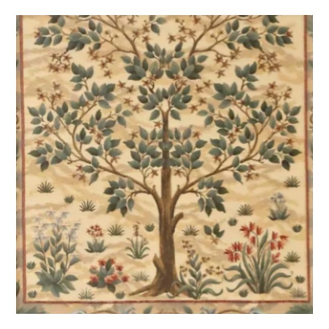 William Morris Tree Of Life Acrylic Print (Front)