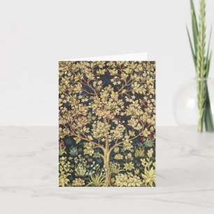 William Morris Tree Of Life Card