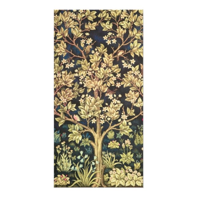 William Morris Tree Of Life Card (Front)
