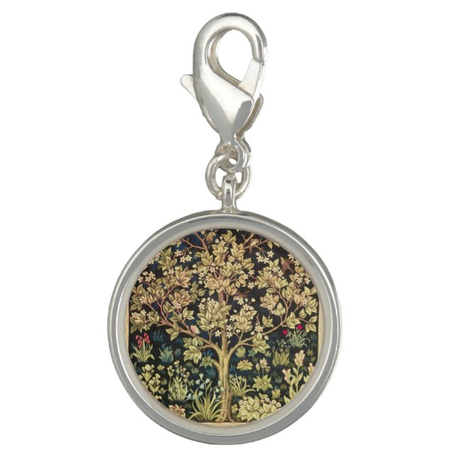 William Morris Tree Of Life Charm (Front)