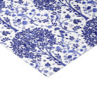 William Morris Tree of Life, Cobalt Blue and White