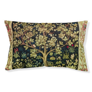 William Morris Tree Of Life Floral Vintage Art Pet Bed