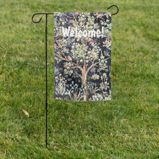William Morris Tree of Life Garden Flag