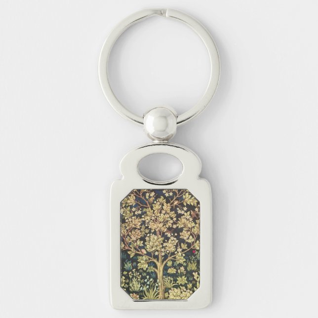 William Morris Tree Of Life Keychain (Front)