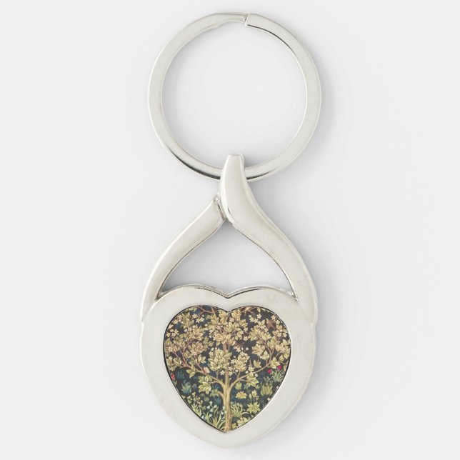William Morris Tree Of Life Keychain (Front)