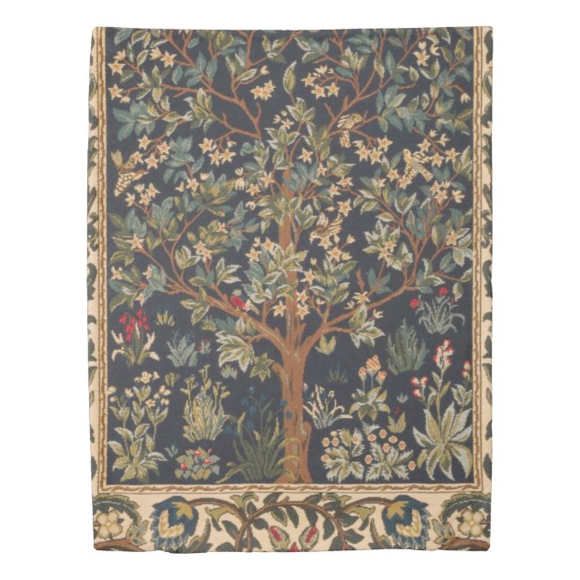 William Morris - Tree Of Life Original Duvet Cover (Front)
