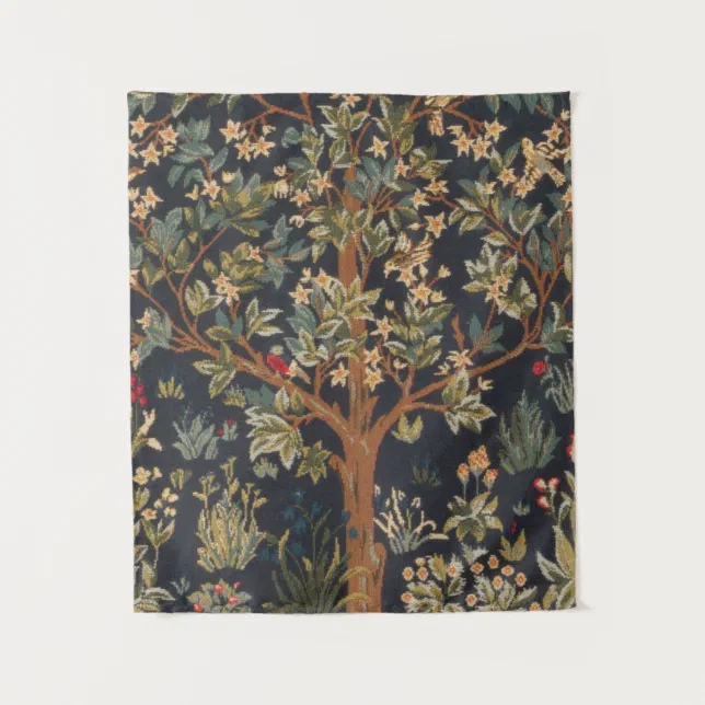 William Morris - Tree Of Life Original Tapestry | Zazzle