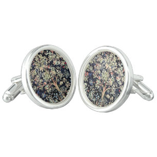 William Morris Tree of Life Pair of Cufflinks