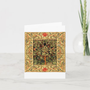 William Morris - Tree Of Life Pattern Card