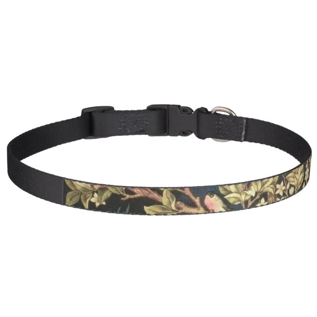 William Morris Tree Of Life Pet Collar (Front)