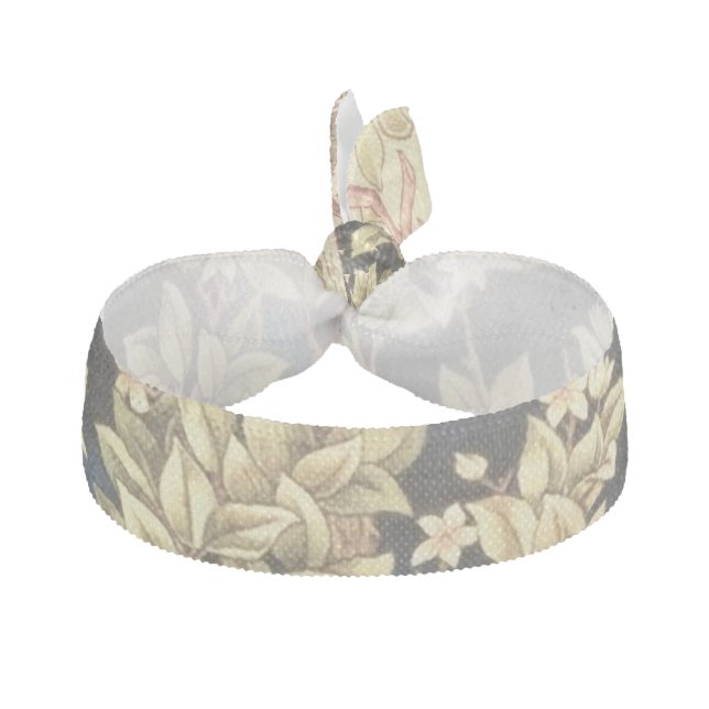 William Morris Tree Of Life Ribbon Hair Tie (Front)