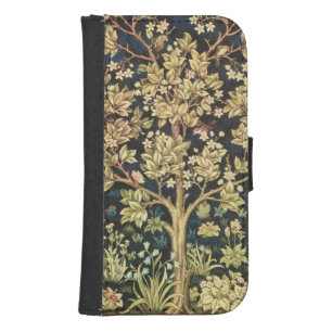 William Morris Tree Of Life Galaxy S4 Wallet Case