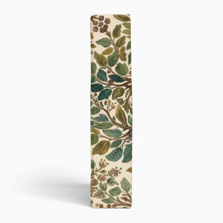 William Morris Tree Of Life Vintage 01 3 Ring Binder