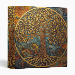 William Morris Tree Of Life Vintage Pre-Raphaelite 3 Ring Binder
