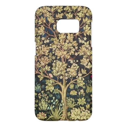 William Morris Tree Of Life Vintage Pre_Raphaelite Samsung Galaxy S7 Case