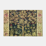 William Morris Tree Of Life Vintage Pre-raphaelite Doormat at Zazzle