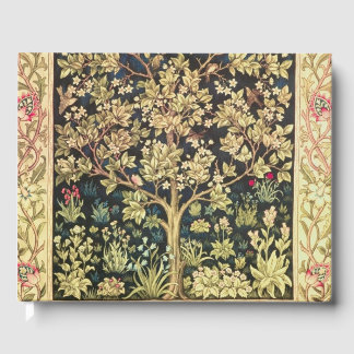 William Morris Tree Of Life Vintage Pre-Raphaelite Guest Book