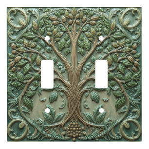 William Morris tree of life Vintage pre-raphaelite Light Switch Cover