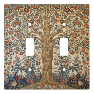 William Morris Tree Of Life Vintage Pre-Raphaelite Light Switch Cover