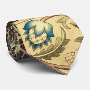 William Morris Tree Of Life Vintage Pre-Raphaelite Neck Tie