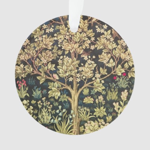 William Morris Tree Of Life Vintage Pre_Raphaelite Ornament