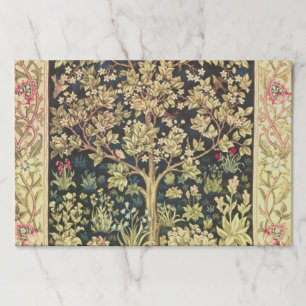 William Morris Tree Of Life Vintage Pre-Raphaelite Paper Pad
