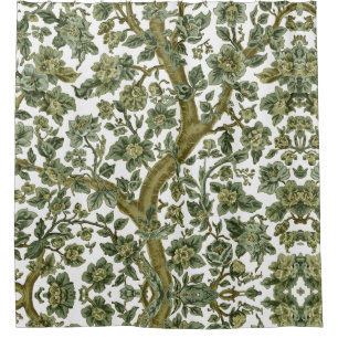 William Morris Tree Of Life Vintage Pre-Raphaelite Shower Curtain