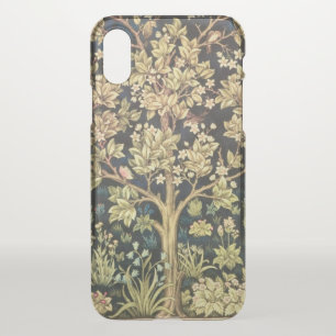 William Morris Tree Of Life Vintage Pre-Raphaelite iPhone X Case