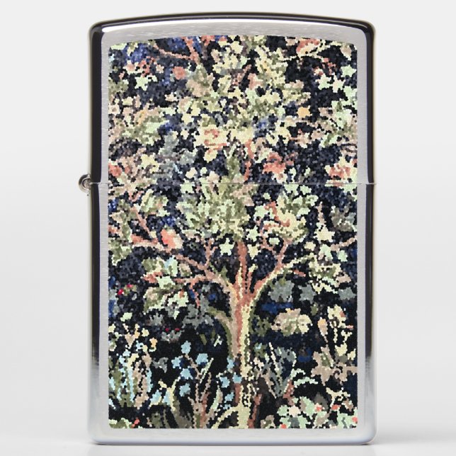 William Morris Tree of Life Zippo Lighter (Front)