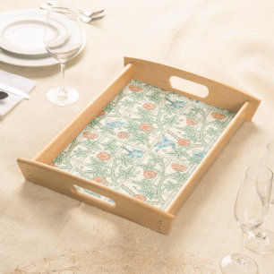 William Morris Trellis Victorian Wallpaper Serving Tray