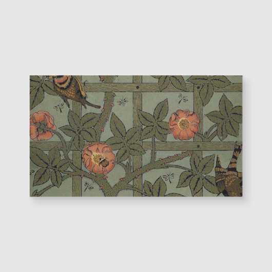 William Morris Trellis Wallpaper Art (Front)