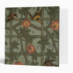 William Morris Trellis Wallpaper Art Binder