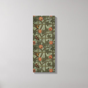 William Morris Trellis Wallpaper Art Canvas Print