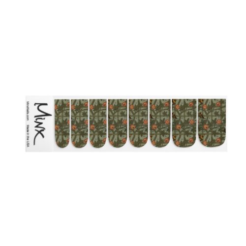 William Morris Trellis Wallpaper Minx Nail Wraps