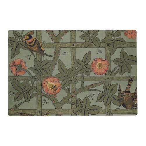 William Morris Trellis Wallpaper Placemat