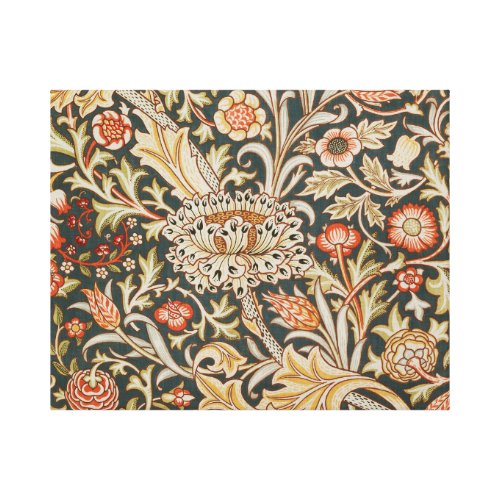 William Morris Trent Garden Flower Classic Botanic Canvas Print