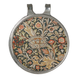 William Morris Trent Garden Flower Classic Botanic Golf Hat Clip