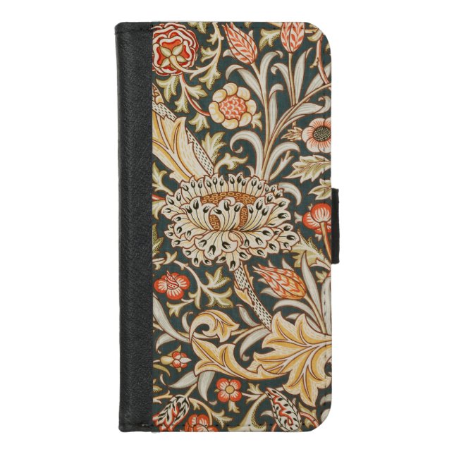 William Morris Trent Garden Flower Classic Botanic iPhone Wallet Case (Front)