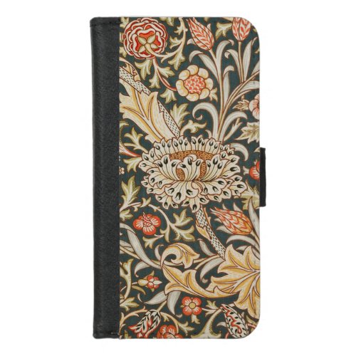 William Morris Trent Garden Flower Classic Botanic iPhone 87 Wallet Case