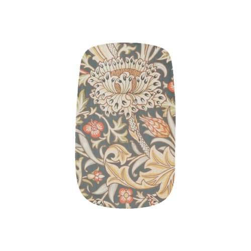 William Morris Trent Garden Flower Classic Botanic Minx Nail Art
