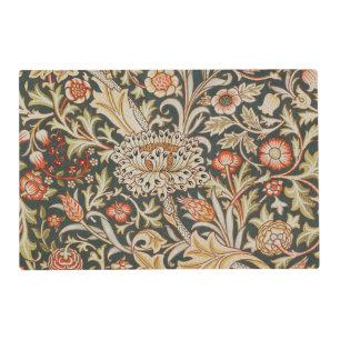 William Morris Trent Garden Flower Classic Botanic Placemat