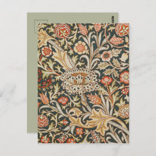 William Morris Trent Garden Flower Classic Botanic Postcard
