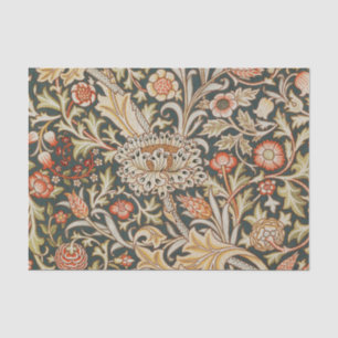 William Morris Trent Garden Flower Classic Botanic Tissue Paper