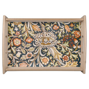 William Morris Trent Garden Flower Pattern Classic Serving Tray