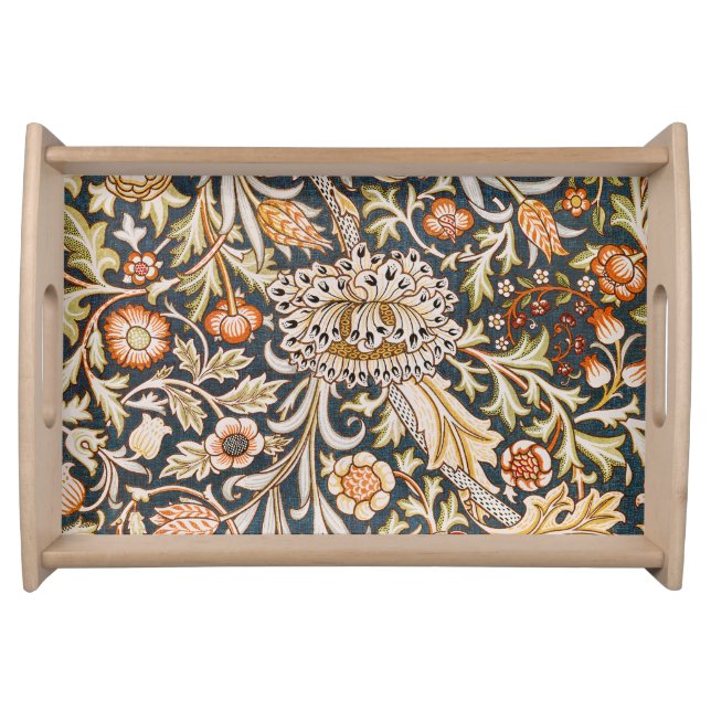 William Morris Trent Garden Flower Pattern Classic Serving Tray (Front)