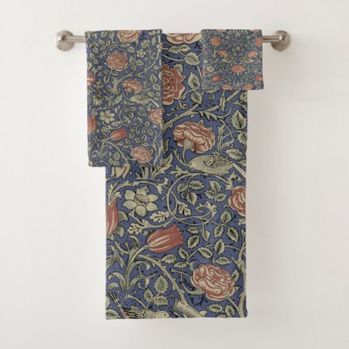 William Morris Tudor Rose Wallpaper Bath Towel Set