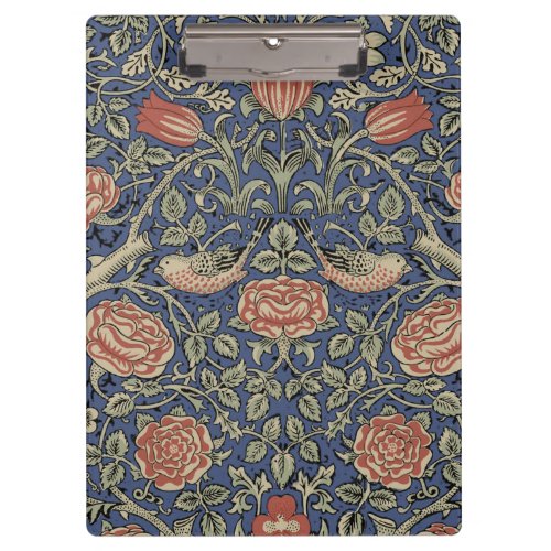 William Morris Tudor Rose Wallpaper Clipboard