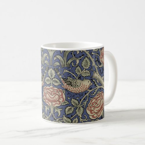 William Morris Tudor Rose Wallpaper Coffee Mug