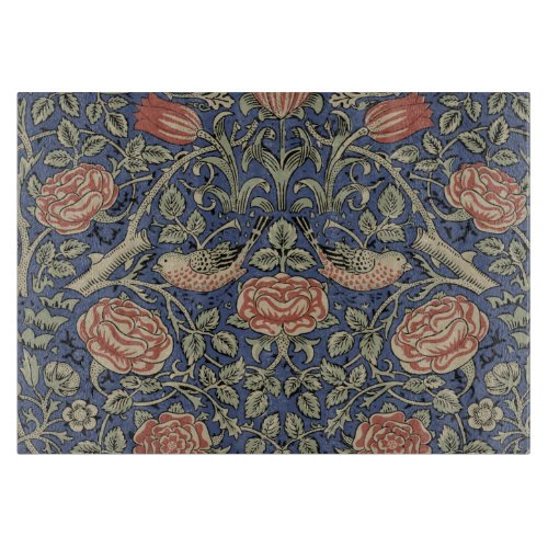 William Morris Tudor Rose Wallpaper Cutting Board