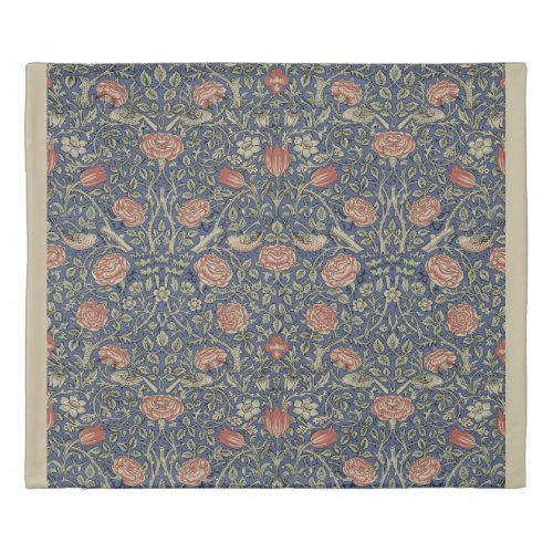 William Morris Tudor Rose Wallpaper Duvet Cover